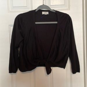 Black Ann Taylor LOFT cardigan